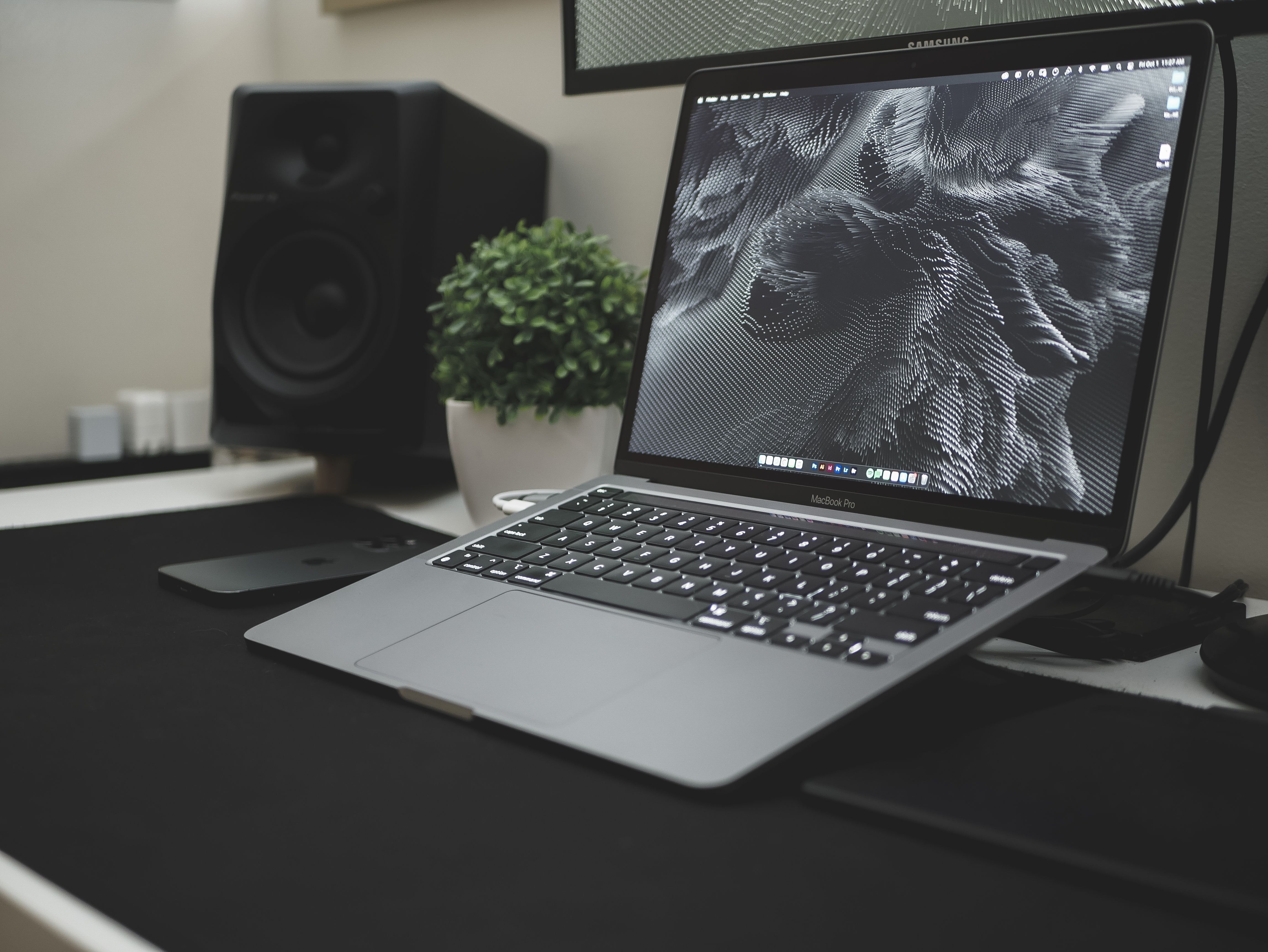 Premium laptop on a desk